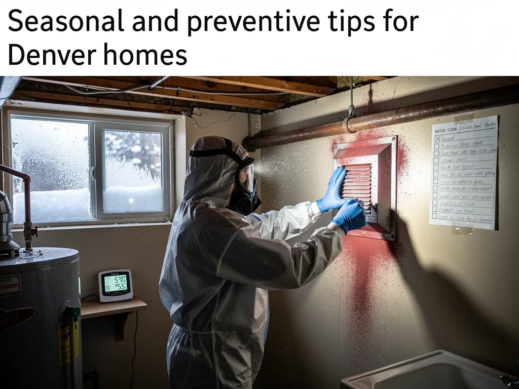 Seasonal and preventive tips for Denver homes